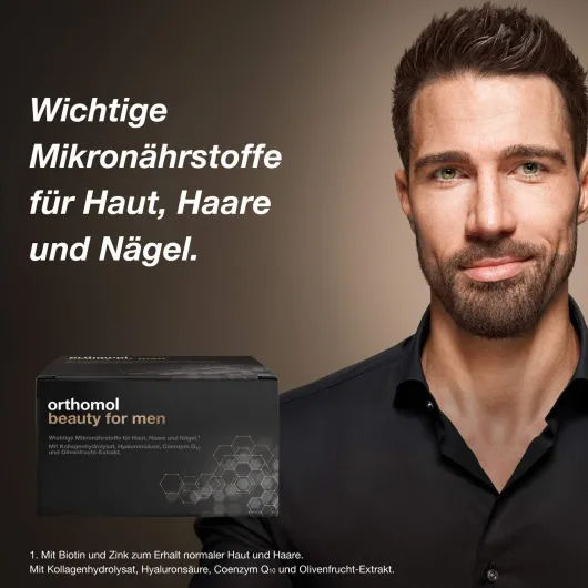 Orthomol Beauty For Men 30 Tagesportionen