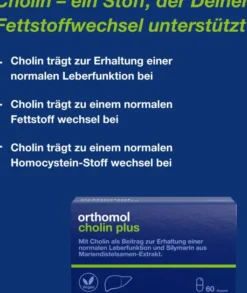 Orthomol Cholin Plus Kapseln 30 Tagesportionen