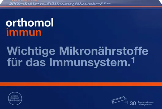 Orthomol Immun Direktgranulat Himbeer-Menthol 30 Beutel