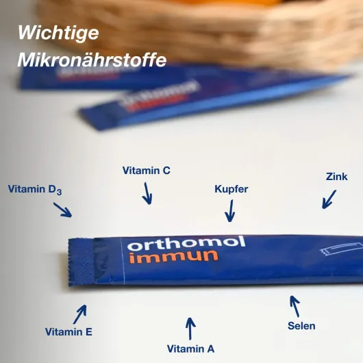 Orthomol Immun Direktgranulat Orange 30 Stück