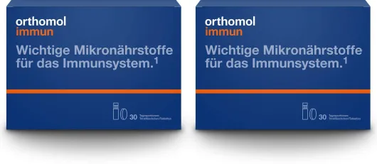 Orthomol immun Trinkampullen-Tabletten 2 x 30 Stück