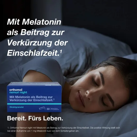 Orthomol nemuri night Direktgranulat 30 Beutel