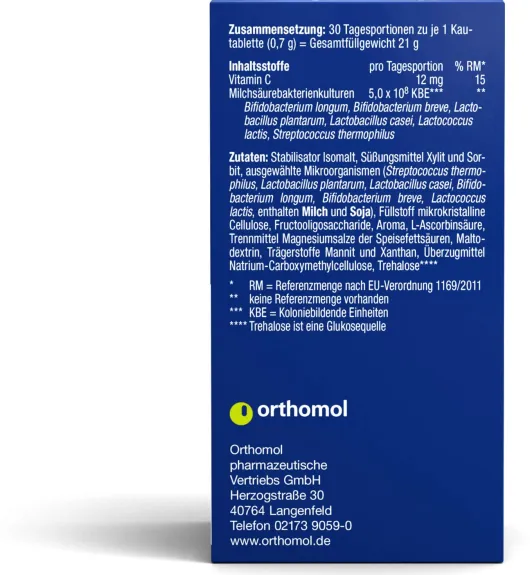 Orthomol pro junior 30 Kautabletten