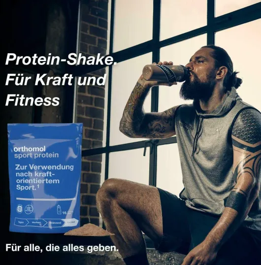 Orthomol Sport Protein 640g Pulver 16 Portionen Schoko