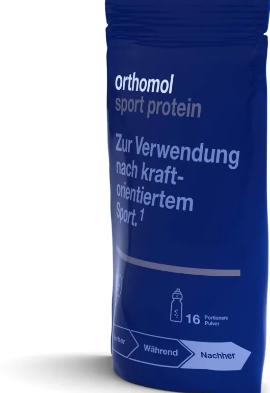Orthomol Sport Protein 640g Pulver 16 Portionen Schoko