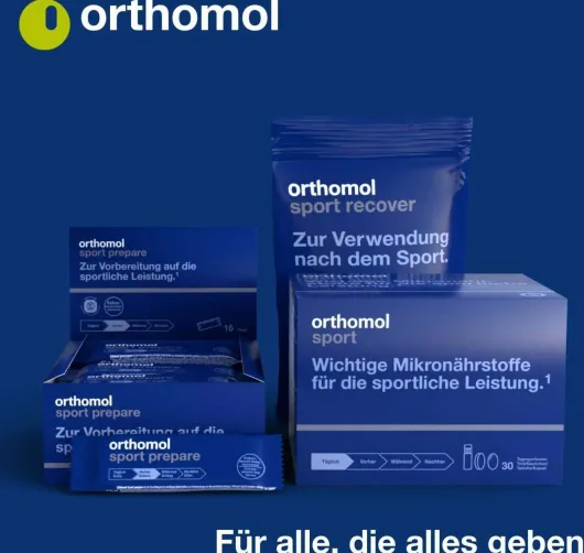 Orthomol Sport Protein 640g Pulver 16 Portionen Schoko