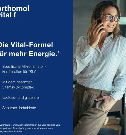 Orthomol Vital F 30 Tagesportionen Granulat 1 Kombipackung