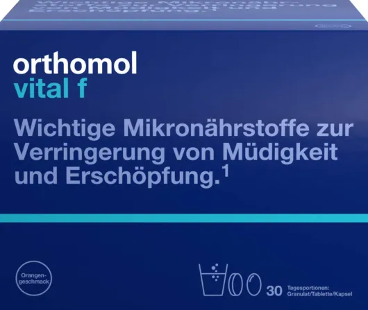 Orthomol Vital F 30 Tagesportionen Granulat 1 Kombipackung