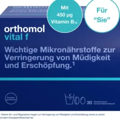 Orthomol Vital F 30 Tagesportionen Granulat 1 Kombipackung