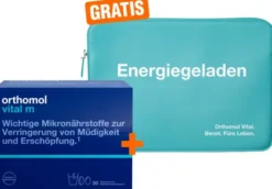 Orthomol Vital M 30 Tagesportionen Granulat und Kapseln 1 Kombipackung + gratis Laptop-Tasche 1 Stück