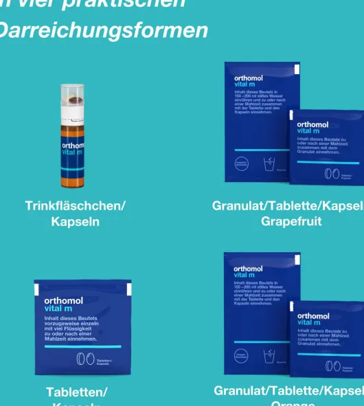 Orthomol Vital M 30 Trinkfläschchen