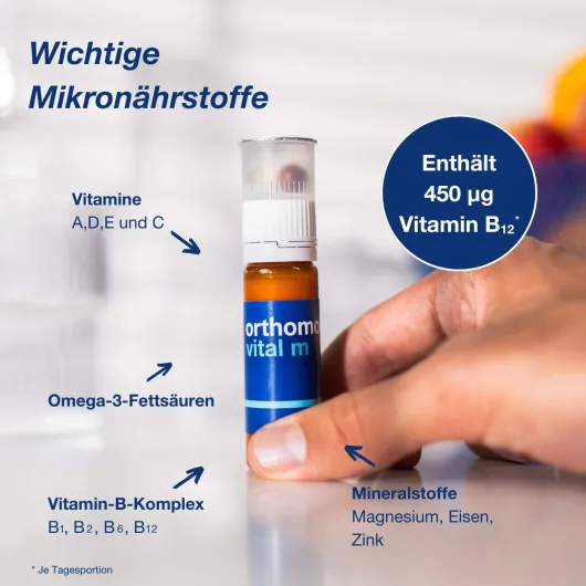 Orthomol Vital M 30 Trinkfläschchen