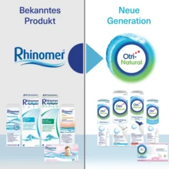 OtriNatural Nasenreinigung strong Meerwasser Nasenspray, 100% natürlich 125 ml