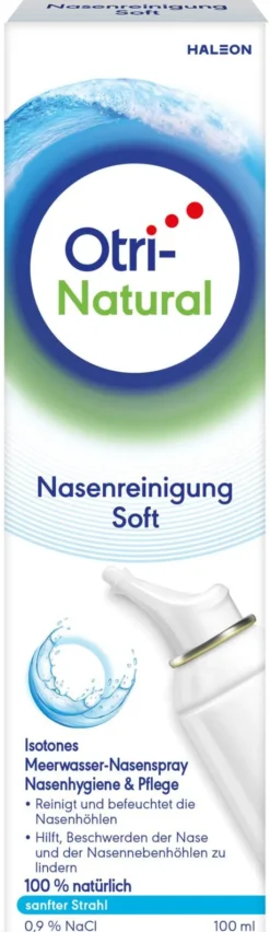 OtriNatural Nasenreinigung soft Isoton 0,9% NaCl 100 ml