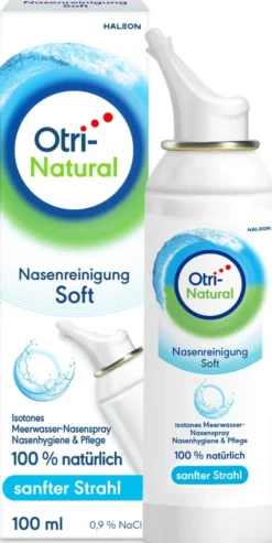 OtriNatural Nasenreinigung soft Isoton 0,9% NaCl 100 ml