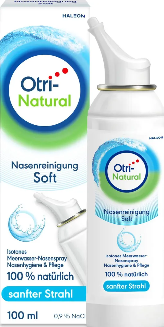 OtriNatural Nasenreinigung soft Isoton 0,9% NaCl 100 ml