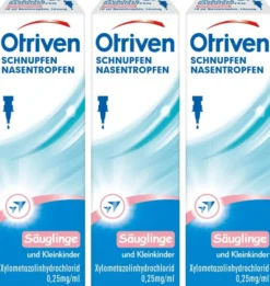 Otriven 0,025 % Nasentropfen 3 x 10 ml