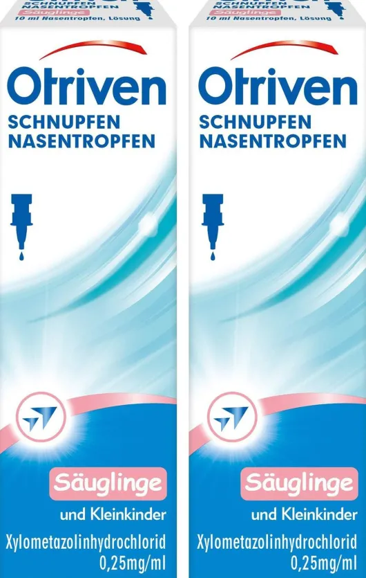 Otriven 0,025 % Nasentropfen 2 x 10 ml