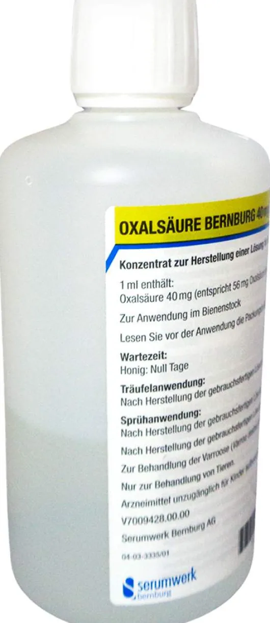 Oxalsäure Bernburg 40 mg Je ml Konz.H.Lsg.F.Bienen