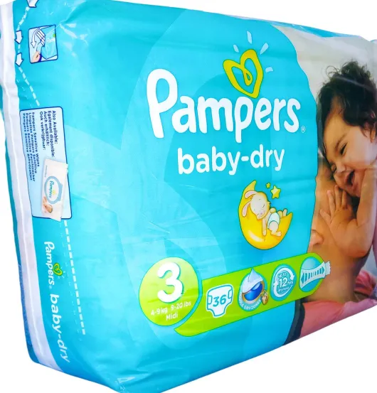 Pampers Baby Dry Gr.3 Midi 4-9kg Sparpack