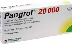 Pangrol 20000 Filmtabletten 50 Magensaftresistente Tabl.