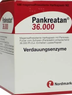 Pankreatan 36.000 100 Magensaftresistente Kapseln