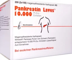 Pankreatin Laves 10.000 Ph 200 Magensaftresistente Hartkapseln