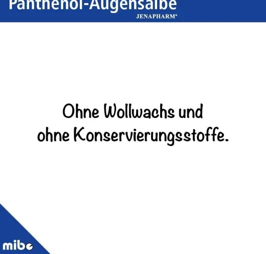 Panthenol Augensalbe Jenapharm 5 g
