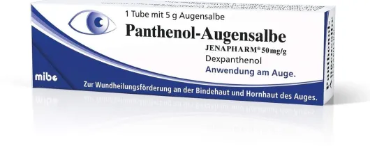 Panthenol Augensalbe Jenapharm 5 g