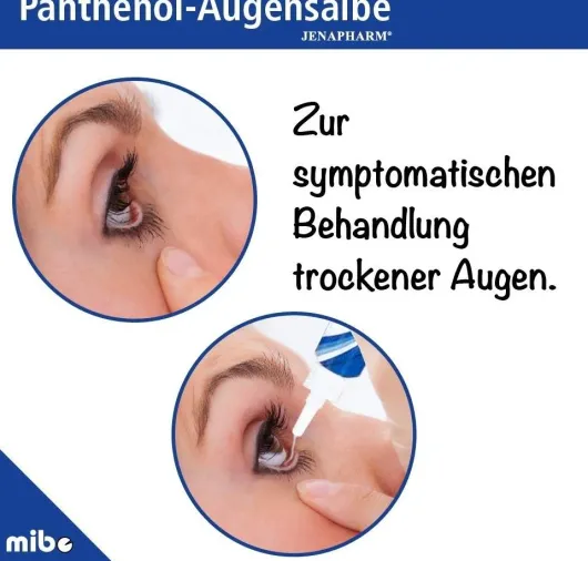 Panthenol Augensalbe Jenapharm 5 g