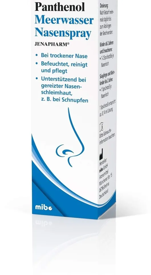 Panthenol Jenapharm Meerwasser 20 ml Nasenspray