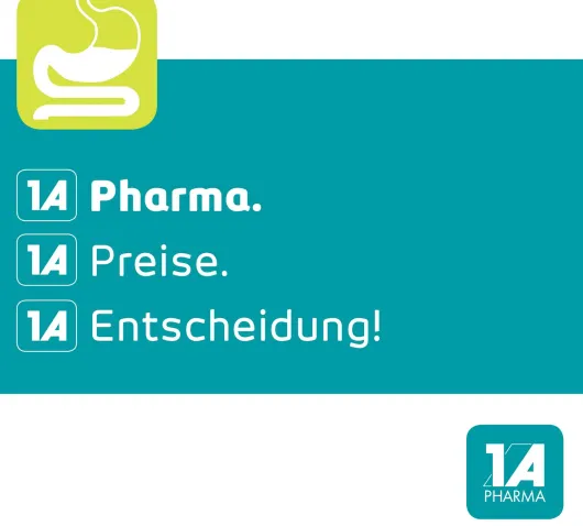 Pantoprazol 1a Pharma 20 mg 7 Tabletten bei Sodbrennen