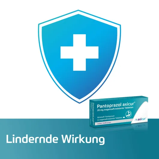 Pantoprazol axicur 20 mg 14 magensaftresistente Tabletten