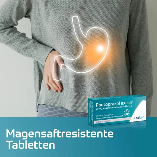 Pantoprazol axicur 20 mg 14 magensaftresistente Tabletten