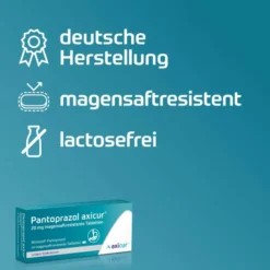 Pantoprazol axicur 20 mg 14 magensaftresistente Tabletten
