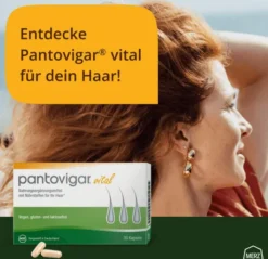 Pantovigar vital Kapseln mit Nährstoffen für die Haare 180 Kapseln