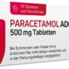 Paracetamol Adgc 500 mg Tabletten 20 Stück