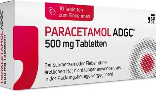 Paracetamol Adgc 500 mg Tabletten 20 Stück
