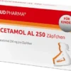 Paracetamol AL 250 mg 10 Kleinkindersuppositorien