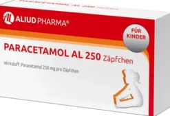 Paracetamol AL 250 mg 10 Kleinkindersuppositorien