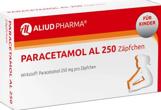 Paracetamol AL 250 mg 10 Kleinkindersuppositorien