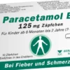 Paracetamol Bc 125 mg 10 Zäpfchen