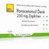 Paracetamol Denk 250 mg 10 Zäpfchen