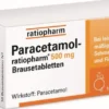 Paracetamol-Ratiopharm 500 mg 10 Brausetabletten