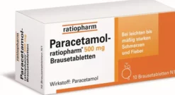 Paracetamol-Ratiopharm 500 mg 10 Brausetabletten