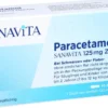 Paracetamol Sanavita 125 mg 10 Zäpfchen