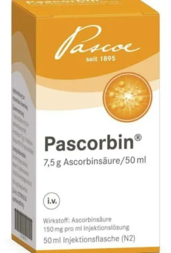 Pascorbin Injektionslösung Injektionsflasche 20 X 50 ml