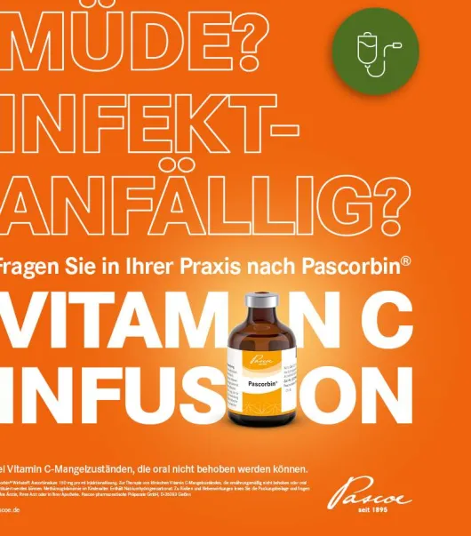 Pascorbin Injektionslösung Injektionsflasche 50 ml