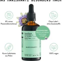 Passionsblume Extrakt Kräuter Tropfen alkoholfrei 100 ml