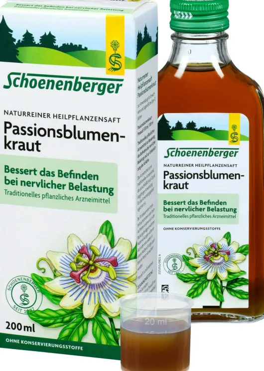 Passionsblumenkraut Naturreiner Heilpflanzensaft